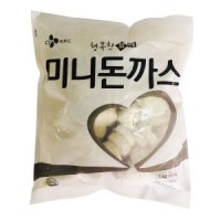 미니돈까스1kg 씨제이