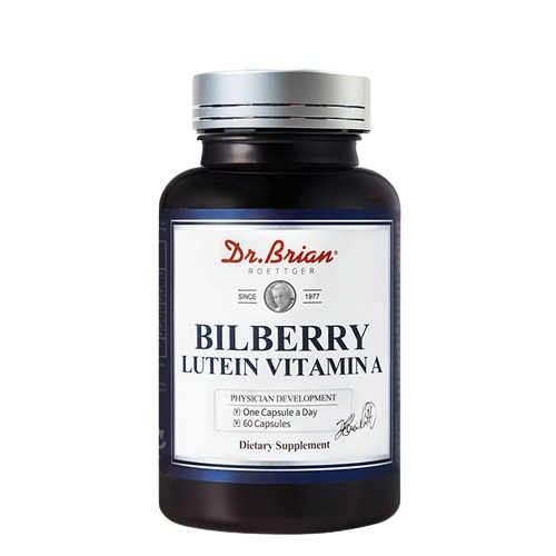 닥터브라이언 <b>빌베리</b> <b>루테인</b> 비타민A 1000mg x 60캡슐