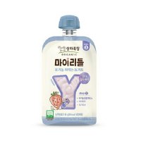 매일유업 상하목장 마이리틀 유기농 짜먹는 요거트 딸기 블루베리 85g