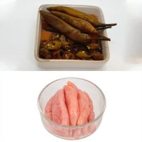 일미 청양고추 간장절임 400g 못난이 백명란 400g