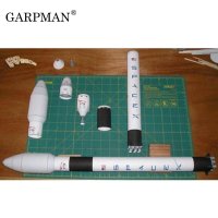 SpaceX Falcon 9 로켓 3D 종이 모델 퍼즐 학생 핸드 클래스 DIY 우주 종이 모델 장난감  1100 미국