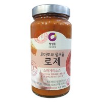 대상 청정원 토마토 생크림 로제 스파게티소스 600g