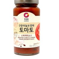 대상 청정원 구운 마늘과 양파 토마토 스파게티소스 600g