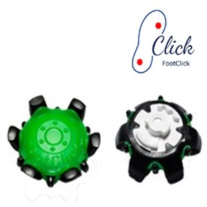 FootClick 스파이크에서 딸깍 골프 스윙 체중이동 스윙교정 스웨이교정 비거리향상 특허등록상품 (Set)