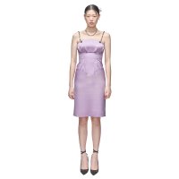 지수 Marble Tailored Dress Lilac