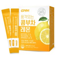 케이지앤에프 GNM자연의품격 품격있는 콤부차 레몬 5g x 30개입