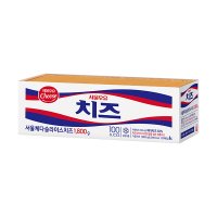 서울우유 체다슬라이스치즈 1800g x 2개