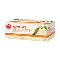 서울우유 체다슬라이스치즈 1800g (무색소 멀티) x 2개