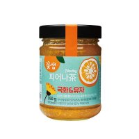 꽃샘 피어나茶 국화&유자 350G