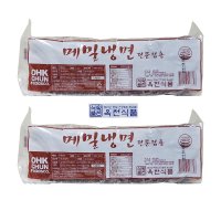 선비찬 선비찬 옥천냉면 메밀사리2KgX2봉 20인 냉면사리만