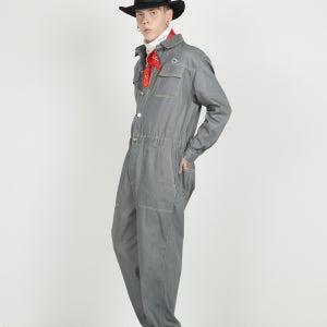 LOVE OVERALLS grey