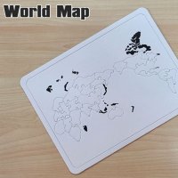 창작용 세계 지도퍼즐 한국지도 미포함