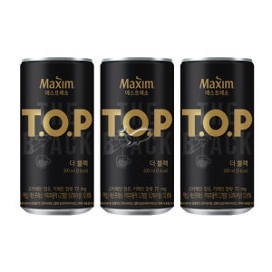 맥심TOP 더블랙 200ml/ 30캔