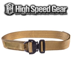 하이 스피드 기어 코브라 IDR 1.75 리거 벨트 벨크로 버전 (코요테브라운)