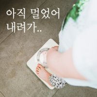 아직멀었어 다이어트 자극 문구 레터링 스티커 헬로팸