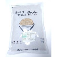 유기농 잡곡 귀리쌀 귀리(1KG) 아동급식 완주로컬푸드 납품 국산 친환경 2021년산 봄이네 맛있는 밥상  1개