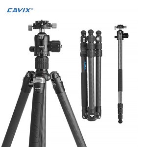 카빅스 PF-284H1C 트래블러 카본삼각대 + 볼헤드 키트 모노포드 분리형