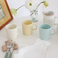 [자체제작]Simple Color Mug Cup(3color)