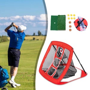 KFP 골프 어프로치 연습기 세트/피팅네트 연습매트 인조잔디