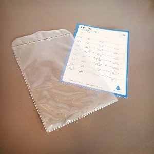 관리카드 비닐 케이스 2종 100 ~ 1000장 주문제작가능,고주파 봉투