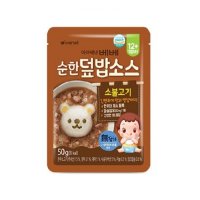 원일식품 아이배냇 순한 덮밥소스 소불고기 50g