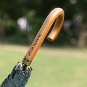 [각인우산] 파라체이스 우드그립 긴 각인문구 장우산 , 더비올라