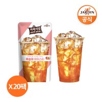 [쟈뎅] [쟈뎅] 카페리얼 복숭아 아이스티 230ml X 20개입