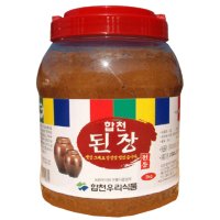 전통식품 합천우리식품 알찬우리 된장3kg 시골 조선