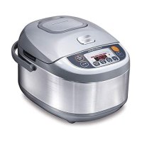 Hamilton Beach Advanced Multi-Function, Fuzzy Logic Rice Cooker & Food