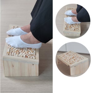 편백 발받침대, 목본