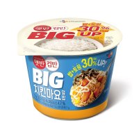 CJ제일제당 햇반 컵반 BIG 치킨마요덮밥 313g