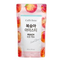 웅진식품 카페베네 복숭아 아이스티 190ml