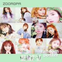 1포스터 아이즈원 ZONE 2집 HEART IZ 비올레타