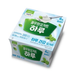 풀무원 다논 하루 요거트 플레인 80G*4