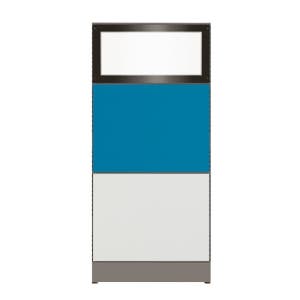 SM 65T 상부유리 블럭파티션 일반형 H1778 사무실 칸막이 책상 사무용 가림막