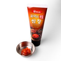 움트리 짜먹는 잘익은 쌈짱 120g 튜브형 휴대용 캠핑용 쌈장