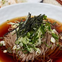 냉모밀 메밀소바 맛집 밀키트 (2인분) 일산비빔마켓