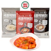 떡볶이 8종 짜장 크림 치즈 매콤 용궁떡볶이 누들매콤 380g X 1팩