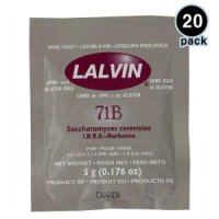 Lalvin 와인효모 와인이스트 71B 5g 20개