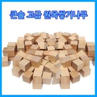 큰솔스토밍 2 5cm형 고급원목쌓기나무100