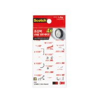 3M 스카치 초강력 520T VHB 양면테이프 원형