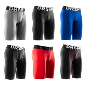 DRSKIN 닥터스킨 남성 기능성 라인 컴프레션 타이즈 스포츠웨어 3부 레깅스 반바지