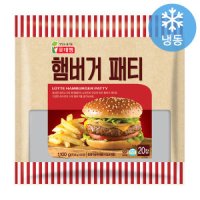 롯데햄 롯데 햄버거패티 1100g