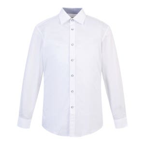 까망베르  구김방지 남성 와이셔츠 슬림핏 화이트 긴팔 S908