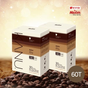 맥심 [카누] 카누 더블샷라떼 60T (30T x 2)