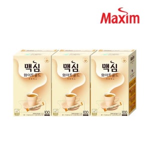 맥심 무지방우유 화이트골드 커피믹스 300T(100Tx3)