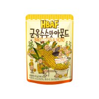 바프 HBAF 군옥수수맛 아몬드 40g