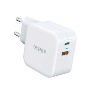 [CHOETECH] 초텍 PD 20W+QC 듀얼 C타입 가정용 충전기