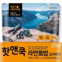 참미푸드 이지밥 핫앤쿡 라면애밥 김치찌개 110g