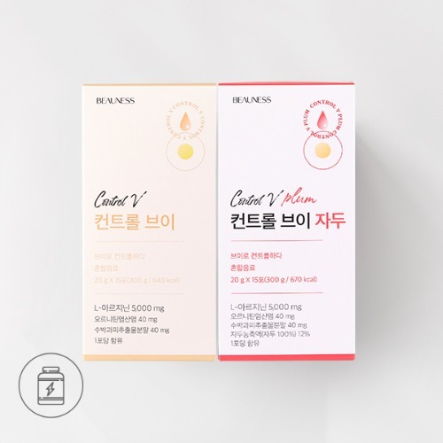 운동전헬스부스터 <b>아르기닌</b> <b>아르지닌</b> 5000mg <b>뷰니스</b>,<b>뷰니스</b> 컨트롤V 2종 (20g*15포)